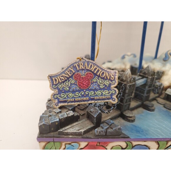 Disney Showcase Jim Shore Peter Pan Straight On Til Morning DAMAGE READ - Picture 2 of 14